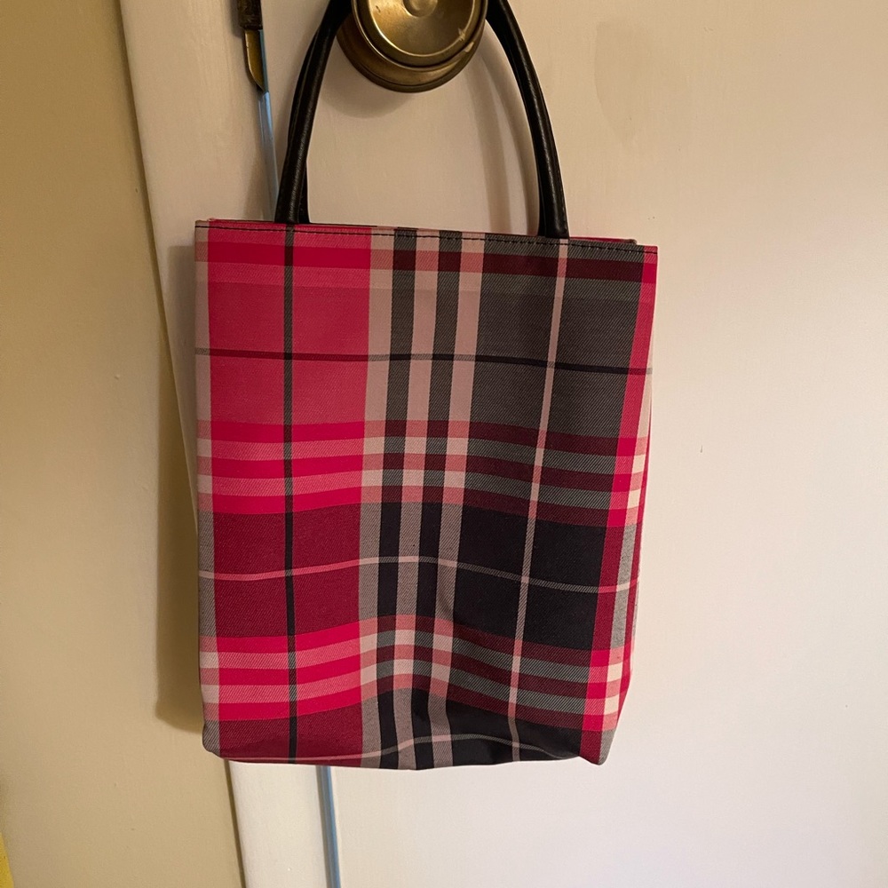 Small Burberry top handle bag